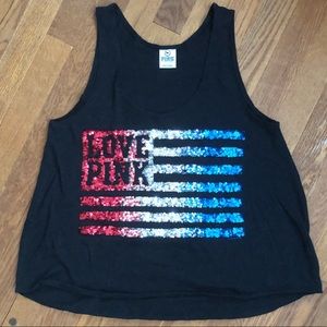 Victoria Secret pink tank size small